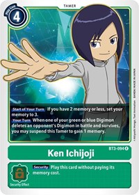 Ken Ichijoji #BT3-094 R