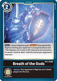 Breath of the Gods #BT3-105 R