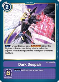 Dark Despair #BT3-108 R