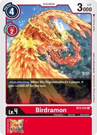 Birdramon - BT2-012 #BT2-012 U