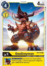 GeoGreymon #BT2-035 C