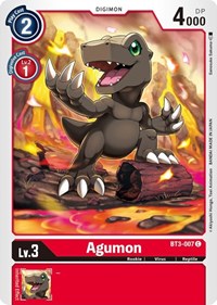Agumon - BT3-007 #BT3-007 C
