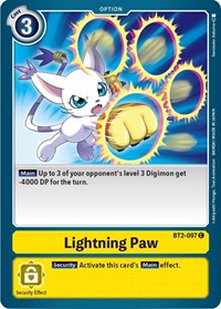 Lightning Paw #BT2-097 C