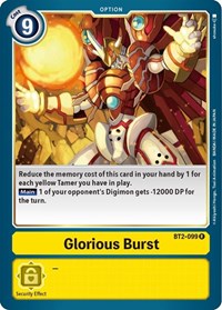 Glorious Burst #BT2-099 R