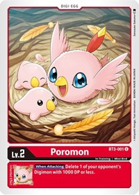 Poromon #BT3-001 U