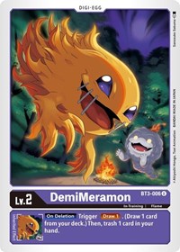 DemiMeramon #BT3-006 U