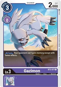 Gazimon #BT3-077 C