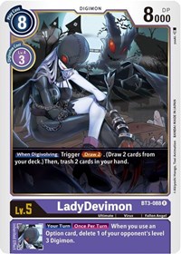 LadyDevimon #BT3-088 R