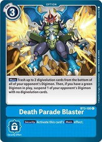 Death Parade Blaster #BT3-100 C