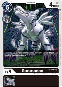 Gururumon #BT3-065 U