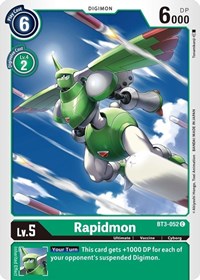 Rapidmon #BT3-052 C