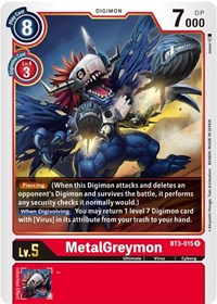 MetalGreymon - BT3-015 #BT3-015 R