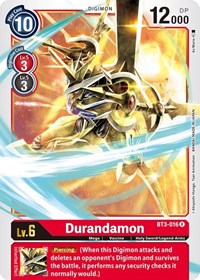 Durandamon #BT3-016 R