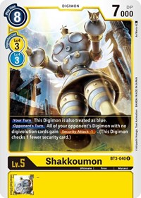 Shakkoumon #BT3-040 R
