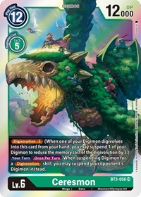 Ceresmon #BT3-056 SR