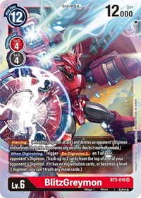 BlitzGreymon #BT3-018 SR