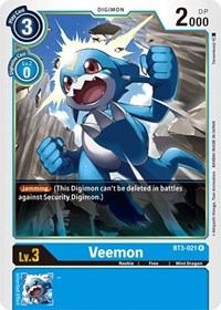 Veemon - BT3-021 #BT3-021 R