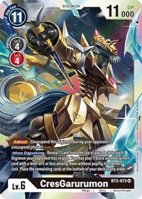 CresGarurumon #BT3-073 SR