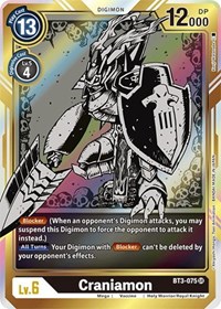 Craniamon (Alternate Art) #BT3-075 SR