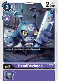 DemiDevimon - P-017 #P-017 P