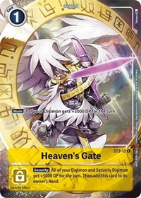 Heaven's Gate - ST3-13 (Tamer's Evolution Box) #ST3-13 C