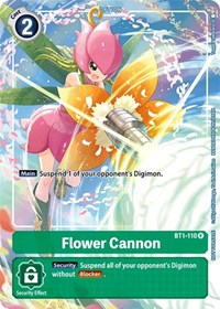 Flower Cannon - BT1-110 (Tamer's Evolution Box) #BT1-110 R