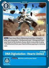DNA Digivolution - Hearts United (Special Release Memorial Pack) #P-022 P