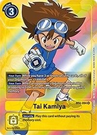 Tai Kamiya (Box Topper) #BT4-094 R
