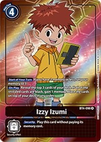 Izzy Izumi (Box Topper) #BT4-096 R