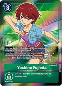 Yoshino Fujieda (Box Topper) #BT4-095 R