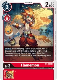 Flamemon #BT4-009 C