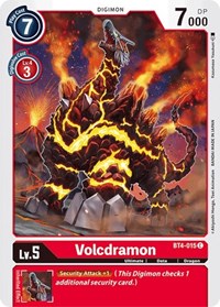 Volcdramon #BT4-015 C