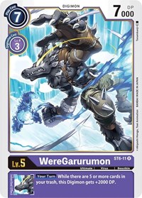 WereGarurumon #ST6-11 R