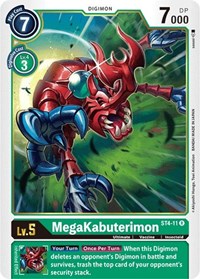 MegaKabuterimon #ST4-11 R