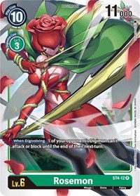 Rosemon #ST4-12 R