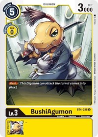 BushiAgumon #BT4-038 U