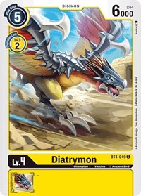 Diatrymon #BT4-040 C