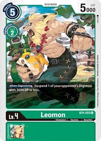 Leomon #BT4-055 C