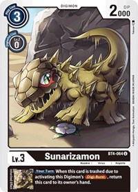 Sunarizamon #BT4-064 U