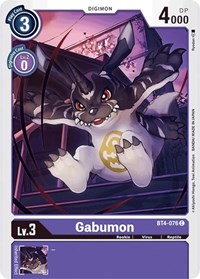 Gabumon #BT4-076 C