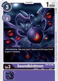 Soundbirdmon #BT4-078 U