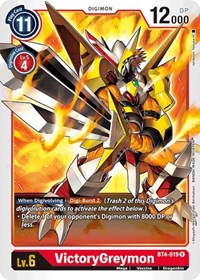 VictoryGreymon #BT4-019 R