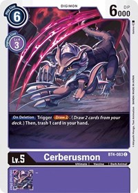 Cerberusmon #BT4-083 C