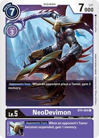 NeoDevimon #BT4-084 C