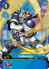 Lobomon (Alternate Art) #BT4-025 U