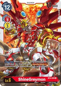 ShineGreymon #BT4-020 R