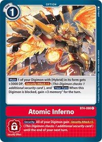 Atomic Inferno #BT4-098 C