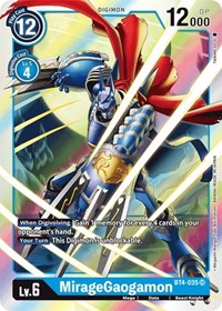 MirageGaogamon #BT4-035 SR