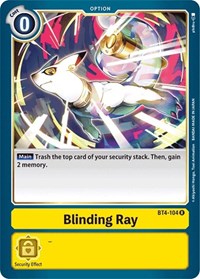 Blinding Ray #BT4-104 R