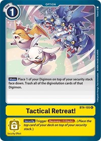 Tactical Retreat! #BT4-105 U